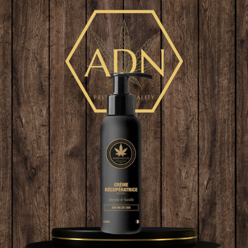 Crème CBD Récupératrice _ Soin Apaisant et Réparateur