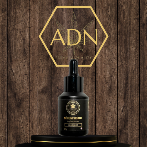Sérum Visage CBD et Eau Marine _ Soin Hydratant Avancé