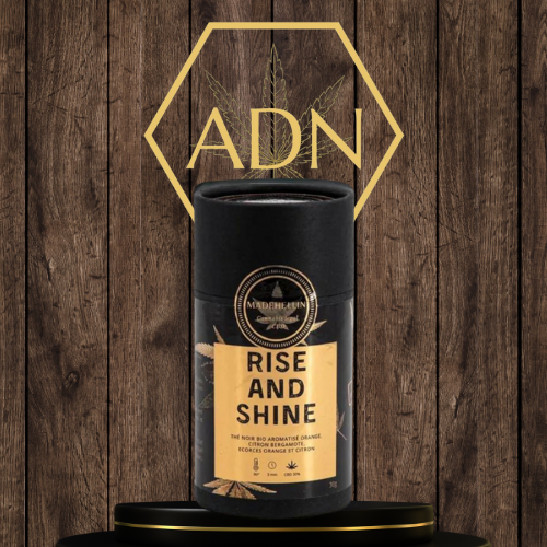 THÉ NOIR CBD RISE & SHINE 30% CBD